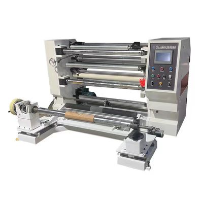 Manual OPP Stretch Film Kesme Makinesi Etiket Kesicisi Geri Dönüştürücü 0 - 200m/Min