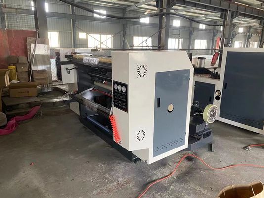 460mm Dikey Kesme ve Dönüştürme Makinesi Kağıt Rulo Kesme Makinesi 50mm