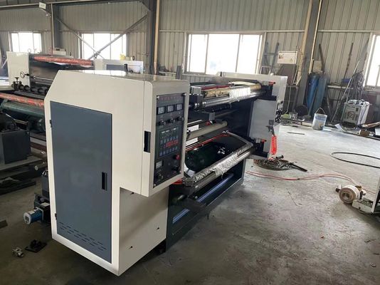 OPP PVC Kağıt Kırıcı Film Kesme Makinesi Kağıt Rulo Kesme Makinesi 5KW