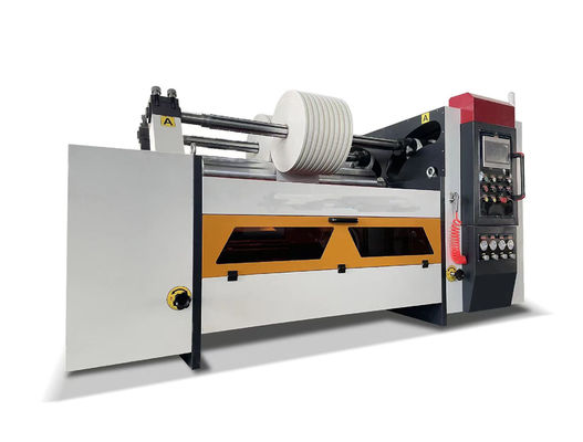 600-1200mm Yüzey Kürük Kesme Makinesi 7 Inç Dokunmatik Ekran Özel Kağıt Kraft Kağıt Kesme Makinesi
