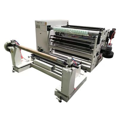 Duvar kağıdını sarma ve kesme makinesi 600mm Termal Kağıt Kesme Tekrar sarma makinesi