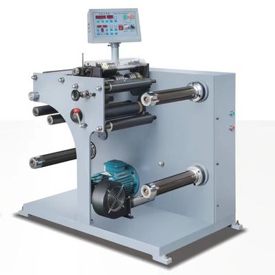 Yüksek Performanslı Termal Etiket Kağıt Kesme Makinesi 0,55 Kw Tek Fazlı Motorla