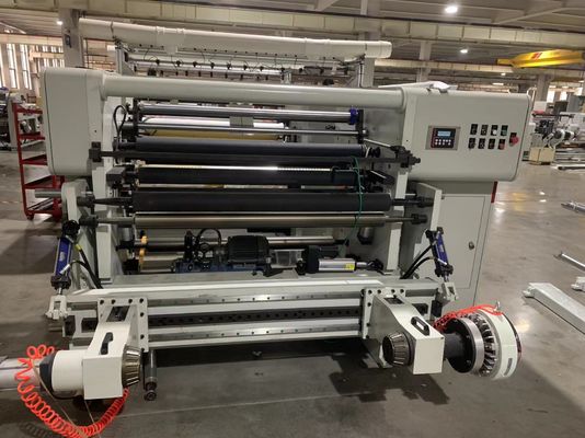 350m/Min OPP CPP Baskı Filmi Jumbo Paper Roll Slitter Rewinder Non Woven Fabric Slitting Rewinding Machine