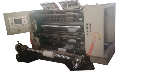 1100mm maksimum kesim genişliği CPP film dikey kesme makinesi