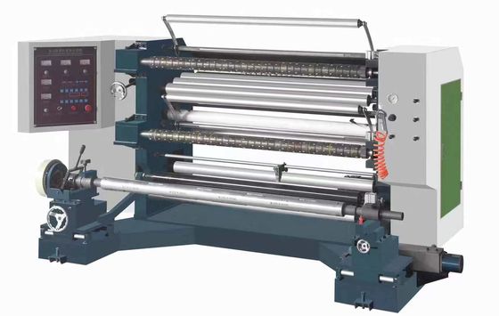 El kontrolü dikey kesme makinesi Kağıt rulo kesicisi 0 - 200m/Min 1300mm
