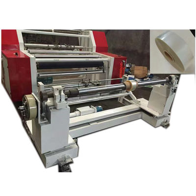 Büyük rulo çaplı yatay kesme makinesi Yüksek hassasiyetli tek ışık beyaz kağıt kesme makinesi