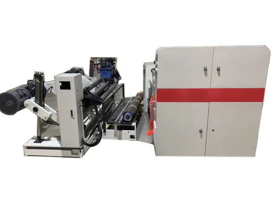 1200mm OD Kağıt Kesme Makinesi Alüminyum Folye Dönüştürme Makinesi 50Hz 380V