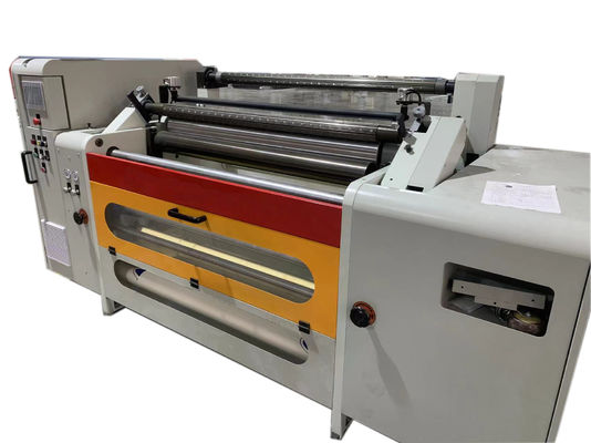 3PH 3500KG Yüksek Hızlı Kesme Makinesi Alüminyum Folye Dönüştürme Makinesi 600mm