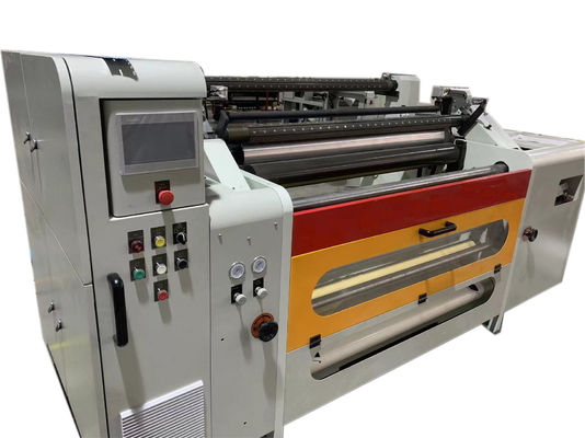600mm Alüminyum Folya Dönüştürücü Tam Otomatik Termal Kağıt Kesme Makinesi 350m/min