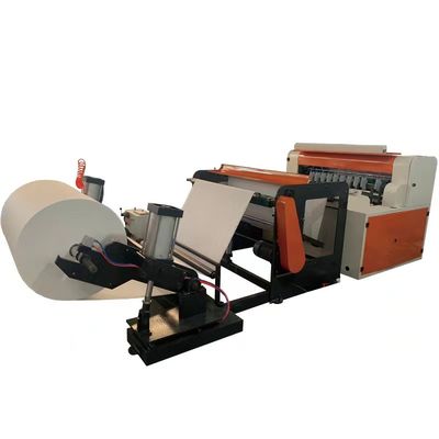 Yatay Dikey Kesme Makineleri 1100mm Kraft Kağıt Rol Kağıt ve Hamburger Kağıt için