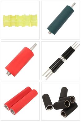 Üreticiler Çeşitli Nitril EPDM Kauçuk Rollerini Özel Olarak Yazdırıyor