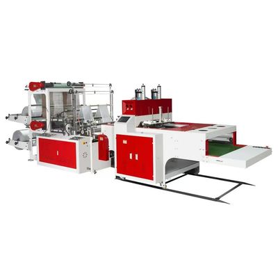 PLC Kontrol Sistemi Otomatik Üretim için LDPE Çanta Yapma Makinesi