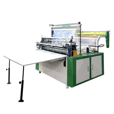 100-1000mm Otomatik Çanta Yapım Makinesi Yüksek Üretim Hızı 30-100 PLC Kontrol Sistemi