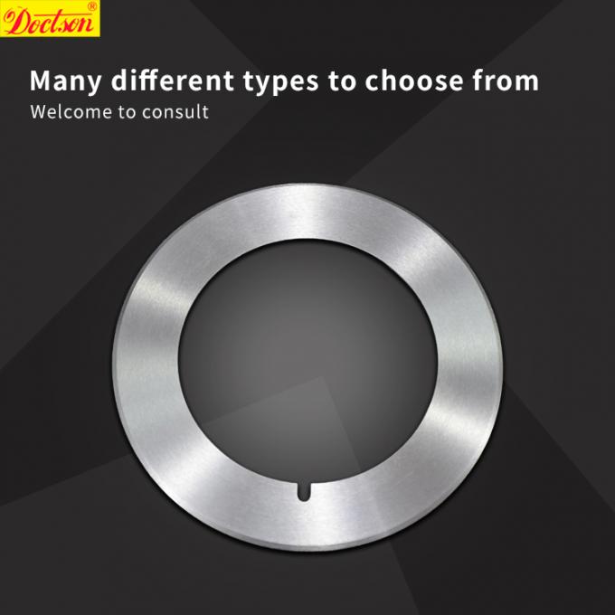 Yuvarlak Yüksek Hassasiyetli Döner Kesme Bıçağı Pvc Kenar Bıçağı Döner Bıçaqlar Kesme Makinesi Kağıt Boru Yapıştırıcı Teyp Kesme Makinesi Bıçağı 0