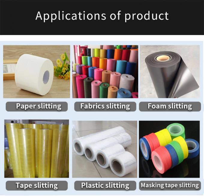 Yuvarlak Yüksek Hassasiyetli Döner Kesme Bıçağı Pvc Kenar Bıçağı Döner Bıçaqlar Kesme Makinesi Kağıt Boru Yapıştırıcı Teyp Kesme Makinesi Bıçağı 14